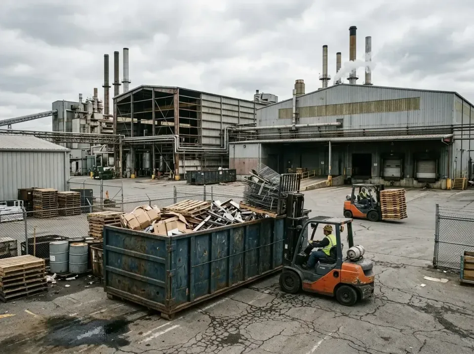 industrial-factory-scrap-conta-003 — frequently asked questions, Cheap Roll-off Dumpster Rentals in Roslyn, PA